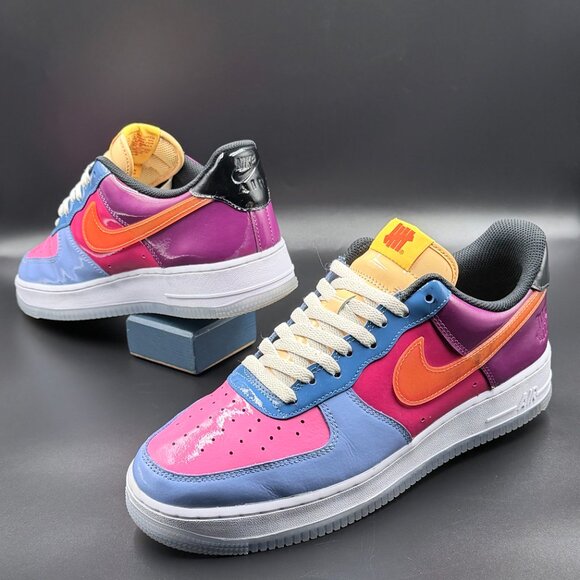 Nike Undefeated x Nike Air Force 1 Low 'Total Orange' - Picture 6 of 9